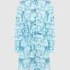 Vilebrequin Florence Blue Print Shirt Dress