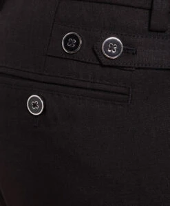 Dolce & Gabbana Black Linen Pants -Summer Fashion Clothing b9d9a500 2471 4d48 8f95 4f28f425ee39