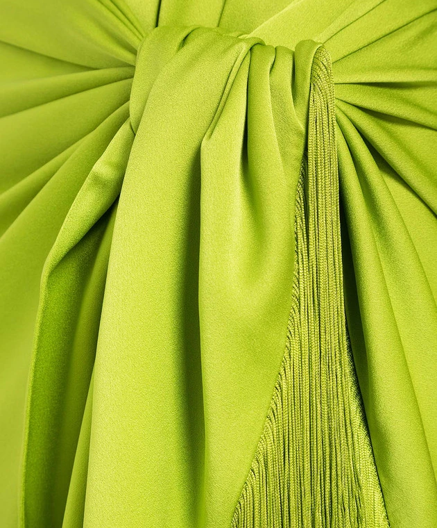 Michael Kors A Green Skirt With A Fringe 5 Michael Kors A Green Skirt With A Fringe - Image 5