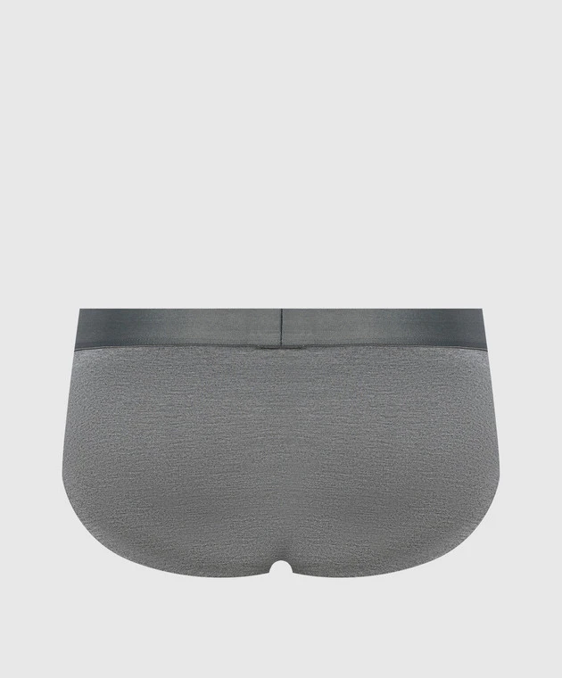 Pureness Gray Logo Briefs 2 Pureness Gray Logo Briefs - Image 2