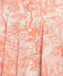 Philosophy Di Lorenzo Serafini Orange Skirt In TOILE DE JOUY Print -Summer Fashion Clothing bae88bef 3cd7 4302 8c00 69d4f4cb2cfa