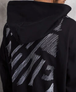 Off-White Black Sports Jacket With Contrasting Embroidery 9 Off-White Black Sports Jacket With Contrasting Embroidery -Summer Fashion Clothing bb7e5f59 84c1 4e68 ac0b e351e2110af0