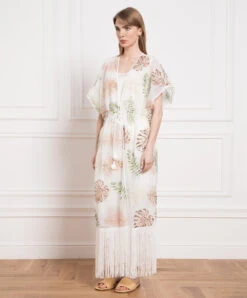 TWINSET White Tunic With Embroidery -Summer Fashion Clothing bbb2fa22 e598 43a1 9e20 e1153f90679f