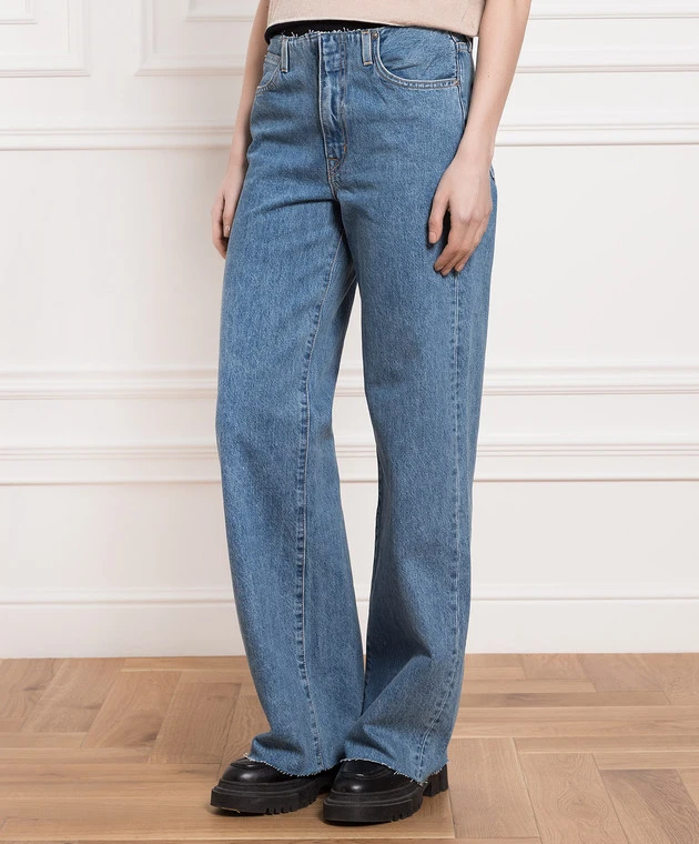 Grace No Waistband Blue Jeans 3 Grace No Waistband Blue Jeans - Image 3