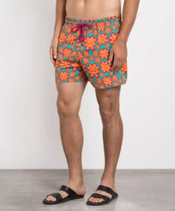 Vilebrequin Monrise Green Print Swim Shorts -Summer Fashion Clothing bf6c0850 07a9 44b9 9827 e13ce91c30e4