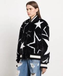 Dolce & Gabbana Black Bomber Jacket In Contrasting Print 7 Dolce & Gabbana Black Bomber Jacket In Contrasting Print -Summer Fashion Clothing bf9dd350 4532 4baa 9125 a646125f4473