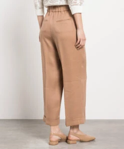 Peserico Brown Pants -Summer Fashion Clothing bfd8cd1c 077f 47a6 8601 c92402cb284d