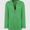 Max Mara Green Linen Jacket