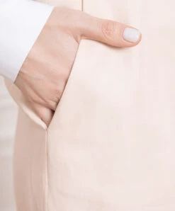 TWINSET Pink Flared Pants With Slits -Summer Fashion Clothing c2040eef 2e07 43ef 9e96 802a49a2f6e8