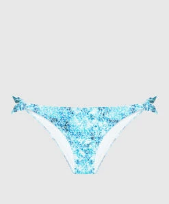 Vilebrequin Blue Panties From The Flamme Swimsuit In A Print