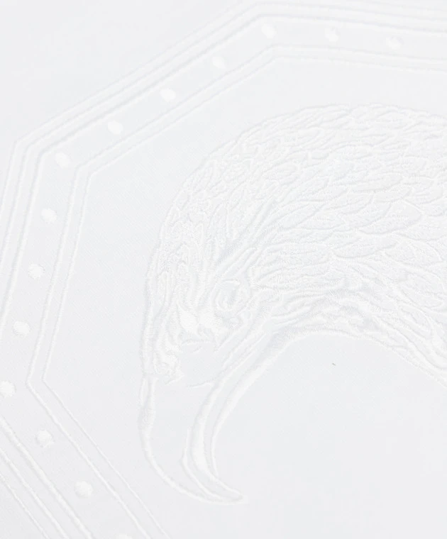 Children's White T-shirt With Logo Embroidery 3 Children's White T-shirt With Logo Embroidery - Image 3