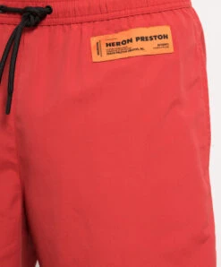 Red Logo Swim Shorts -Summer Fashion Clothing c82f31bd 7c82 4c78 a438 bc712524d299