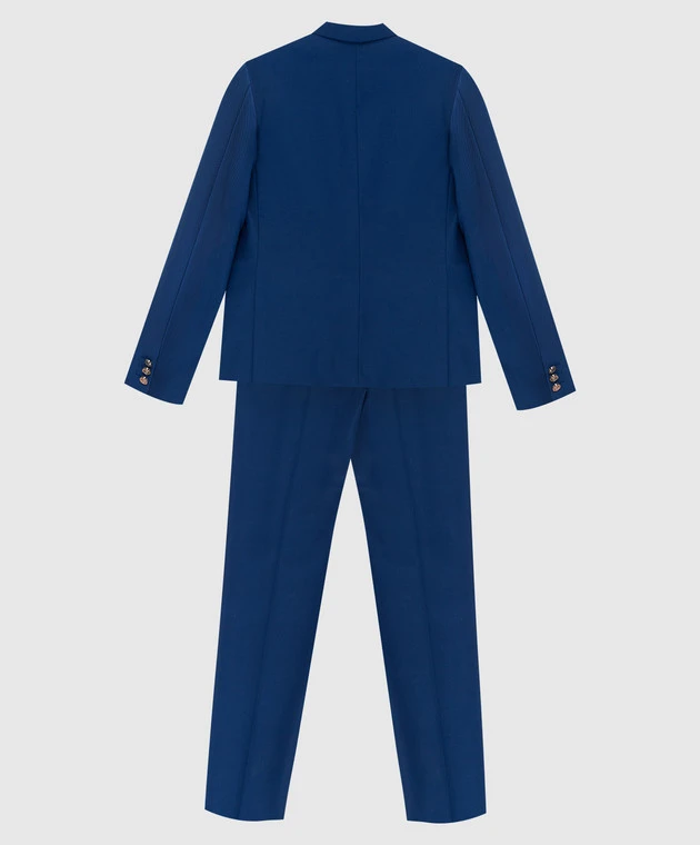 Children's Blue Wool Suit 2 Children's Blue Wool Suit - Image 2