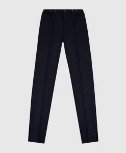 Patterned Wool And Silk Children's Trousers