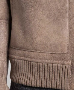 Dolce & Gabbana Brown Leather Bomber Jacket -Summer Fashion Clothing cc210325 b320 4541 b36e d52d358b1aeb