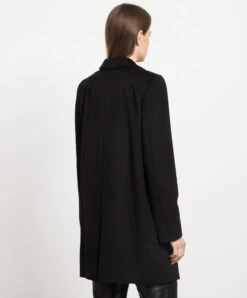 Dolce & Gabbana Black Cashmere Coat -Summer Fashion Clothing cc96b047 01a9 403a 82c2 100c5ff70611