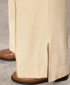 Jil Sander Yellow Palazzo -Summer Fashion Clothing cef05ff4 addb 4015 a213 7b30a035716b