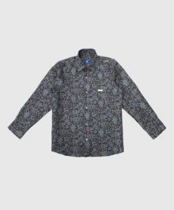 Paisley Pattern Children's Silk Shirt