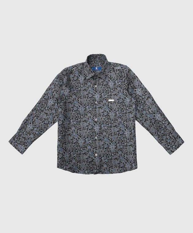 Paisley Pattern Children's Silk Shirt 1 Paisley Pattern Children's Silk Shirt