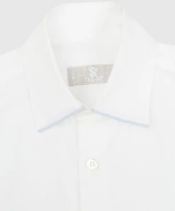 Children's White Shirt With Logo Monogram Embroidery -Summer Fashion Clothing d27d9ae3 bac1 4b3e b72e ef2057765c9d