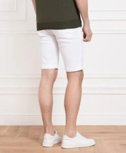 Kiton White Shorts With Logo Patch 8 Kiton White Shorts With Logo Patch -Summer Fashion Clothing d2833106 d3f4 487e 9e7d 908ccd757606