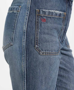 Victoria Beckham Alina Blue Jeans -Summer Fashion Clothing d2e11006 fdaa 47ee 9395 2e7233e7335f