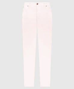 TWINSET Pink Jeans With Logo Patch