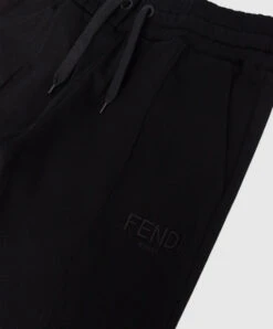 FENDI Children's Black Joggers -Summer Fashion Clothing d525972f c3cf 47f5 8eb7 027951577e31