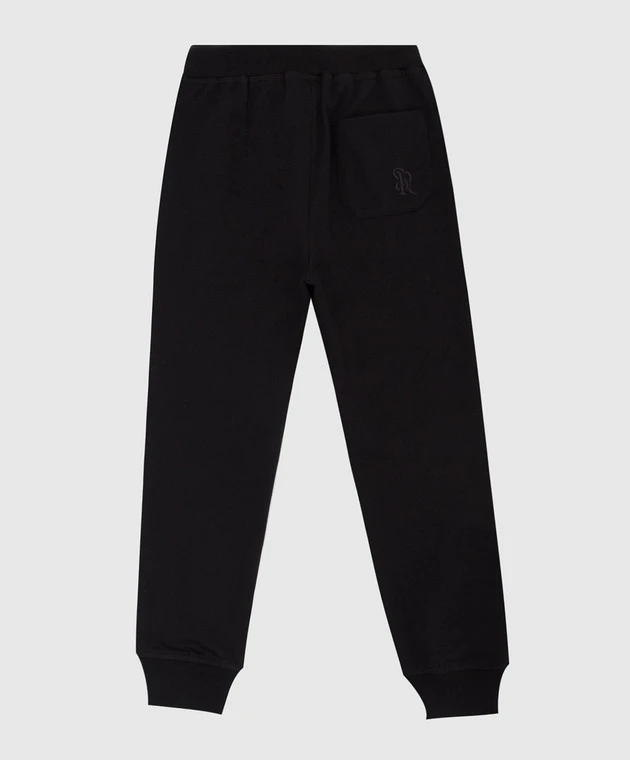 Children's Black Joggers 2 Children's Black Joggers - Image 2