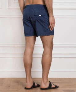 Canali Blue Printed Swim Shorts -Summer Fashion Clothing d930f193 724b 4364 9f2e 7cf5f2cabc5a