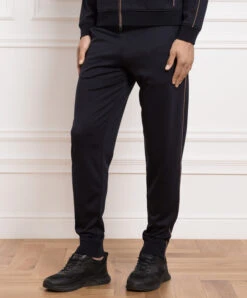 Blue Wool Joggers -Summer Fashion Clothing d9d36363 4dbd 42ff b44d 5c8493966f66