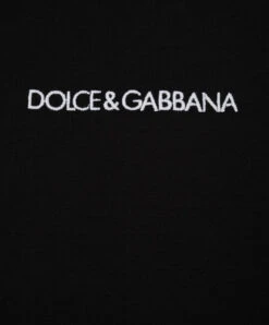 Dolce & Gabbana Children's Black T-shirt With Contrasting Logo Embroidery 5 Dolce & Gabbana Children's Black T-shirt With Contrasting Logo Embroidery -Summer Fashion Clothing da032b4b f4ff 4272 a285 30916bd9aa1e