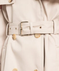 Bogart Beige Double-breasted Trench Coat -Summer Fashion Clothing da6369b1 449a 4e94 90f5 b4d19dcb8e07