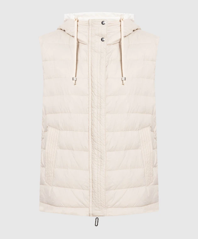 Cervos Beige Down Jacket 1 Cervos Beige Down Jacket