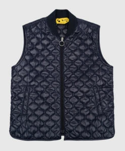 Off-White Children's Blue Quilted Vest