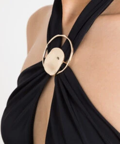 Giovanna Black Draped Swimsuit 9 Giovanna Black Draped Swimsuit -Summer Fashion Clothing dc50fd5c 22b2 4fe7 b5bc aa6470ebd3d8