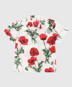 Dolce & Gabbana Children's White Shirt With Happy Garden Print