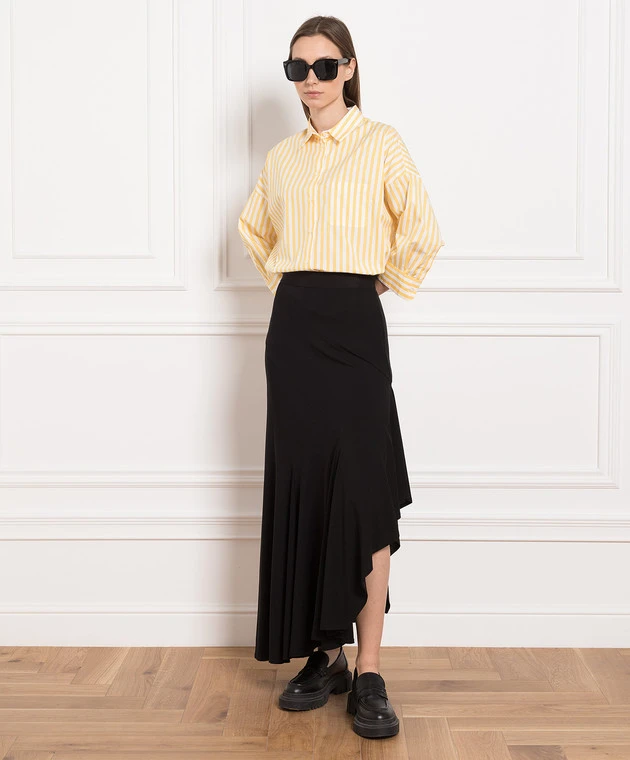 Max Mara Mestella Black Skirt 2 Max Mara Mestella Black Skirt - Image 2