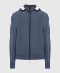 Blue Windbreaker