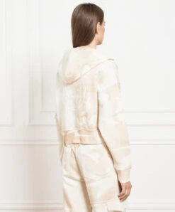 ERMANNO SCERVINO Beige Sports Jacket In Camouflage Print 9 ERMANNO SCERVINO Beige Sports Jacket In Camouflage Print -Summer Fashion Clothing deb40b08 3736 4531 a189 e618e8efa901