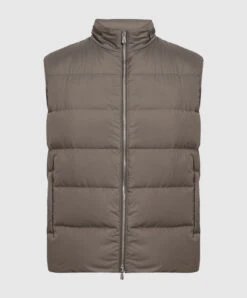 Khaki Down Vest