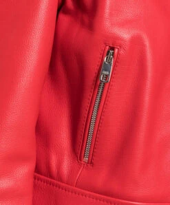 Dolce & Gabbana Red Leather Jacket -Summer Fashion Clothing e1be7cd7 91f0 4341 b5b5 7abd041d9a0d