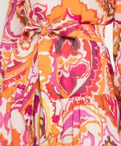 TWINSET Paisley Print Dress -Summer Fashion Clothing e223cc3b 0116 45a3 82ca 1a60d0c2ec24