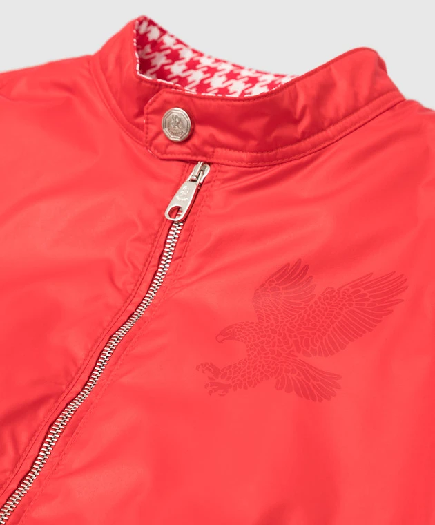 Children's Red Jacket With Logo 3 Children's Red Jacket With Logo - Image 3