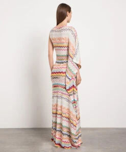 Missoni Geometric Print Maxi Dress -Summer Fashion Clothing e458279d ed94 4016 a362 7306d4381cca