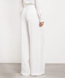 Michael Kors White Linen Pants -Summer Fashion Clothing e48d82ed f45e 4d53 9b1a 3d14e9fcfcb0