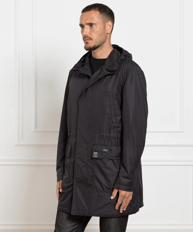 Dolce & Gabbana Gray Raincoat 3 Dolce & Gabbana Gray Raincoat - Image 3