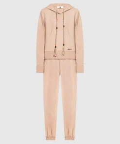 TWINSET Beige Tracksuit With Logo