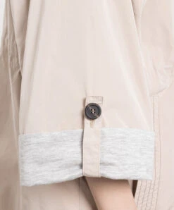 Peserico Beige Raincoat With Monil Chain -Summer Fashion Clothing e8ac2ddc ad3a 4515 a57b d651596095bf