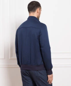 Blue Jacket Made Of Linen, Silk And Cashmere 8 Blue Jacket Made Of Linen, Silk And Cashmere -Summer Fashion Clothing e8bcd4dc c698 4e61 a086 63101f8cab66